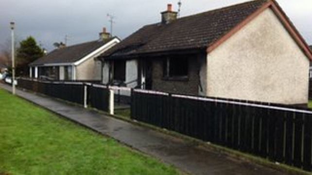 Emergency services were called to the house in the Drumavally estate yesterday Emergency services were called to the house in the Drumavally estate yesterday