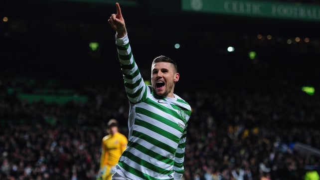 Gary Hooper bagged a brace for the Bhoys