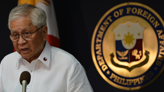 Philippine Foreign Secretary Albert del Rosario said a solution was elusive Philippine Foreign Secretary Albert del Rosario said a solution was elusive