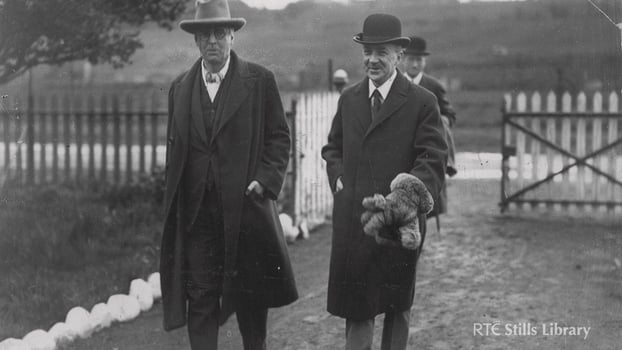 W.B. Yeats and Oliver St. John Gogarty, 1924