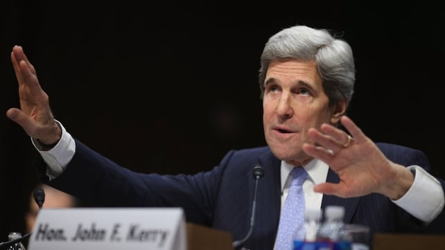 John Kerry is meeting with opposition figures in Cairo John Kerry is meeting with opposition figures in Cairo