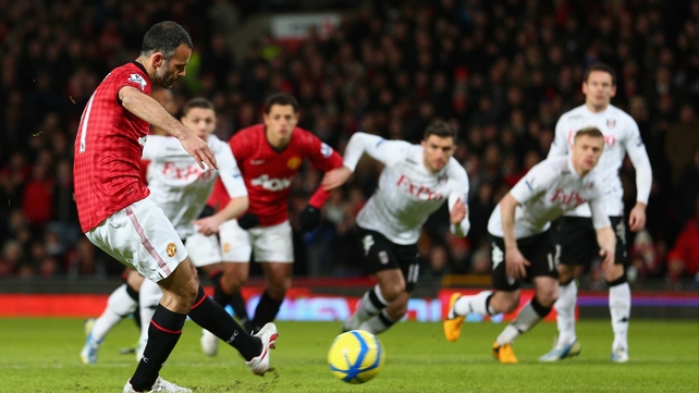 Giggs was on target with an early penalty