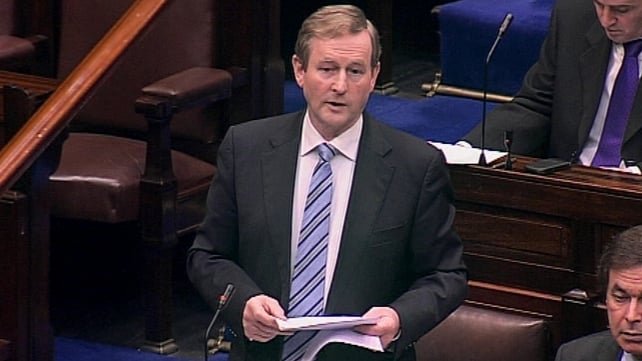 Taoiseach Enda Kenny told the Dáil that the two hospital projects had been in progress since 2006 Taoiseach Enda Kenny told the Dáil that the two hospital projects had been in progress since 2006