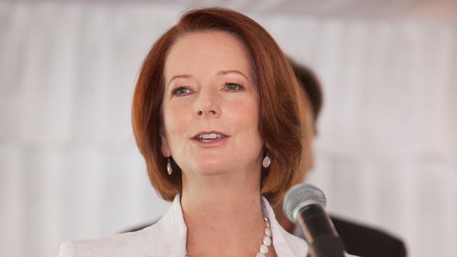 Polls suggest that if an election were held now, Julia Gillard's party would be swept from office Polls suggest that if an election were held now, Julia Gillard's party would be swept from office