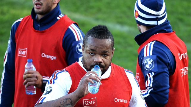 France coach Philippe Saint-Andre has made two changes to the team beaten by Italy last weekend for Saturday's RBS 6 Nations clash against Wales in Paris.