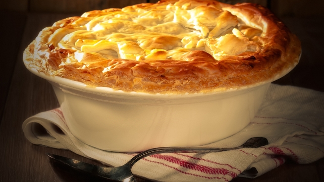 Turkey, Leek and Mushroom Pie Turkey, Leek and Mushroom Pie