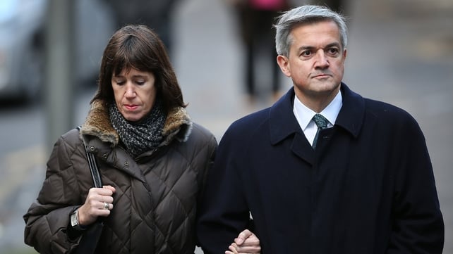 Carina Trimingham and Chris Huhne arrive at court this morning Carina Trimingham and Chris Huhne arrive at court this morning