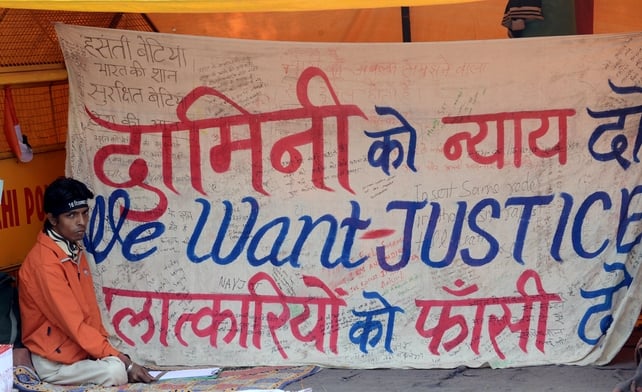 The case prompted widespread protests across India The case prompted widespread protests across India
