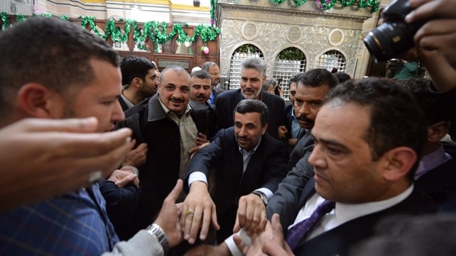 Mahmoud Ahmadinejad is the first Iranian leader to visit Egypt in more than 30 years Mahmoud Ahmadinejad is the first Iranian leader to visit Egypt in more than 30 years