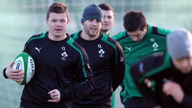 "Brian O'Driscoll (121 Ireland caps) has more caps than the entire English back division, which has 104 spread over seven players."