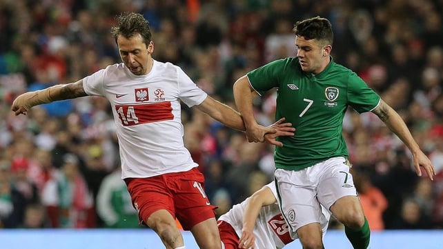Robbie Brady looks set to start against Sweden