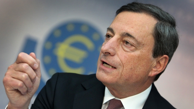 Mario Draghi notes positive aspect of Anglo promissory note deal Mario Draghi notes positive aspect of Anglo promissory note deal