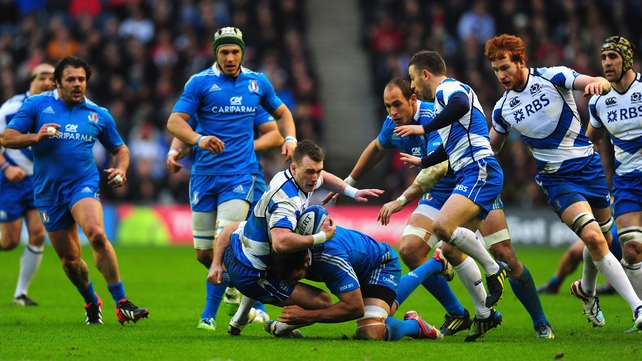 Four tries for Scotland