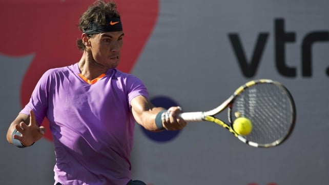 Rafael Nadal has yet to drop a set in Santiago,