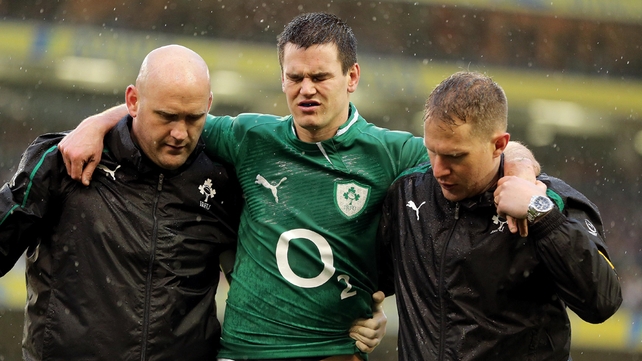 A hamstring injury ended Sexton's day