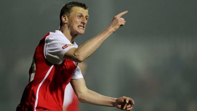 Anto Flood and St Patrick's Athletic had a frustrating night on their first competitive outing of 2013