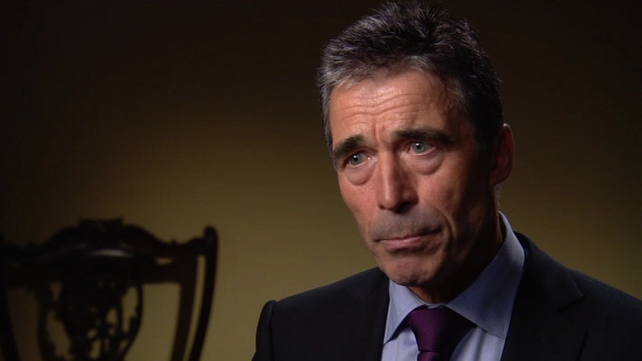 NATO Secretary-General Anders Fogh Rasmussen insisted it will not mean putting boots on the ground in the North African nation NATO Secretary-General Anders Fogh Rasmussen insisted it will not mean putting boots on the ground in the North African nation
