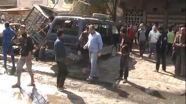 Series of car bombs hit mainly Shia districts across Baghdad Series of car bombs hit mainly Shia districts across Baghdad