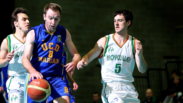 Niall Meany (left) said goodbye to UCD Marian
