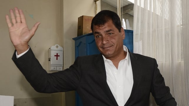 Rafael Correa said the outcome was a victory for the 'citizens' revolution' Rafael Correa said the outcome was a victory for the 'citizens' revolution'