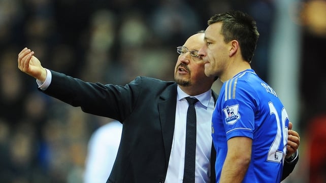 Rafa Benitez and John Terry were reported to have been involved in a training ground argument