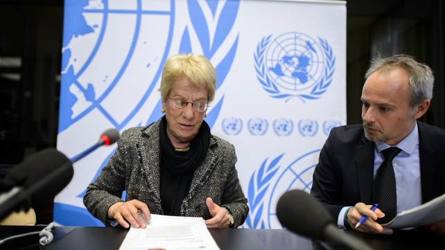 Carla del Ponte said the ICC should take up the case urgently Carla del Ponte said the ICC should take up the case urgently