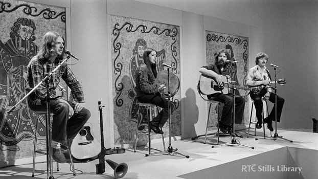 'The Sands Family' From left to right, Colum, Anne, Tommy and Ben.