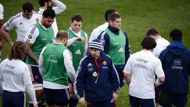 Philippe Saint-Andre's views the clash with England as France's Grand Slam game