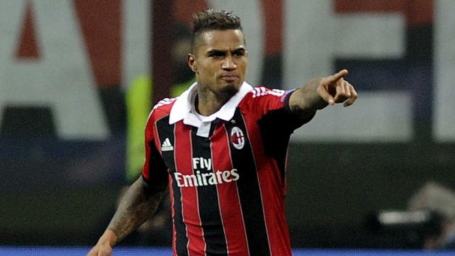 Kevin Prince Boateng put Milan ahead