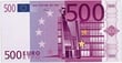 €500 note