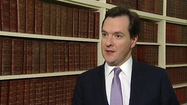 George Osborne said the news 'redoubles' his resolve George Osborne said the news 'redoubles' his resolve