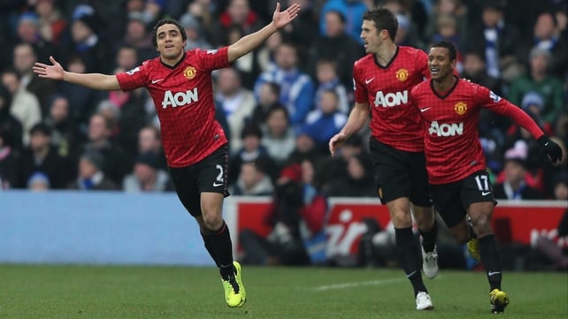 Rafael scored in the 23rd minute