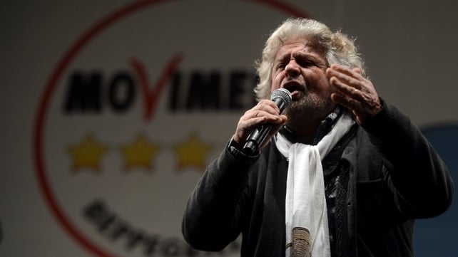 Beppe Grillo won the most votes in Italy's election Beppe Grillo won the most votes in Italy's election