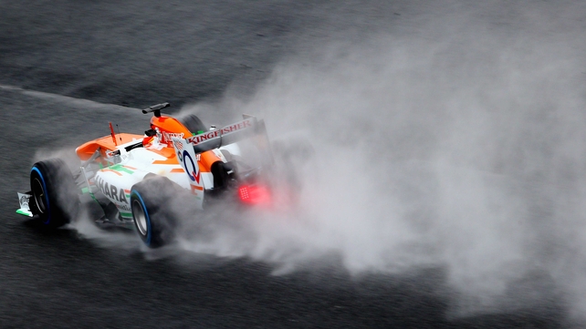 Adrian Sutil recently tested for Force India in Montmelo, Spain
