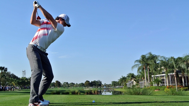 McIlroy - steady but not amazing in the opening round