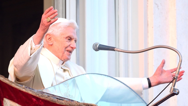 Pope Benedict became the first pontiff to step down in 600 years Pope Benedict became the first pontiff to step down in 600 years