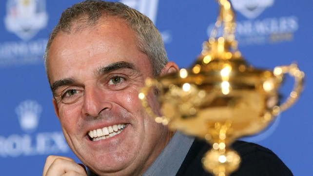 Paul McGinley: 'I look forward to being in Italy when the nine automatic qualifiers are determined.'