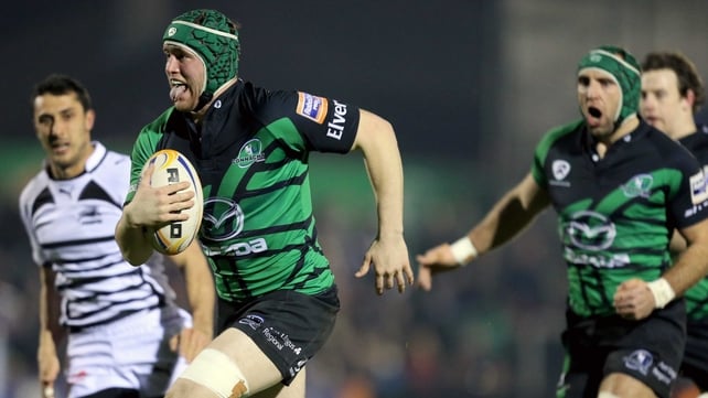 Eoin McKeon bagged his first try for Connacht
