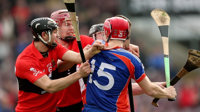 UCC led 0-09 to 0-07 at the break
