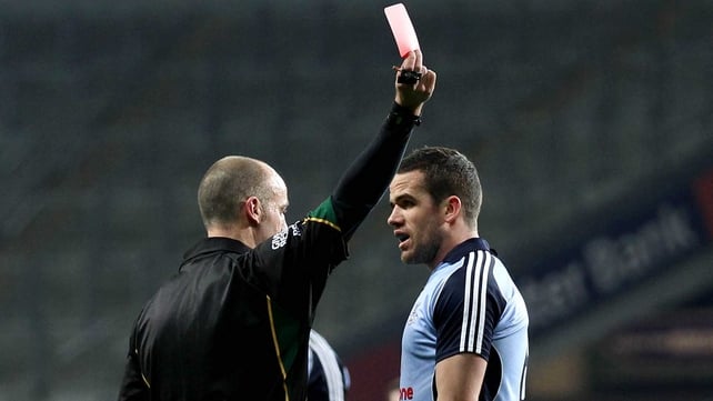 Ger Brennan gets his marching orders