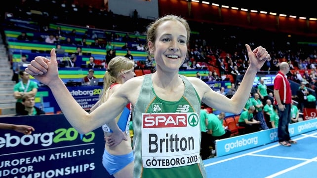 Fionnuala Britton rallied late to get up for bronze in the final