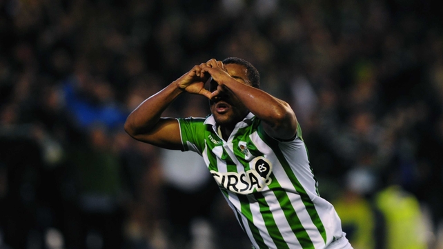 Dorlan Pabon bagged a brace for Real Betis in their rip-roaring 3-3 draw against Real Sociedad