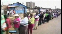 One News: Tensions high as Kenyans go to polls One News: Tensions high as Kenyans go to polls