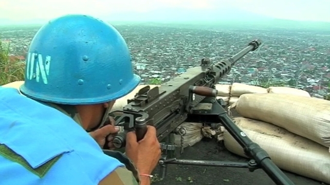 M23 fighters are expected to hand in their weapons ahead of a deployment of United Nations peacekeepers M23 fighters are expected to hand in their weapons ahead of a deployment of United Nations peacekeepers