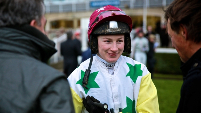 Nina Carberry suffered a heavy fall at Gowran Park