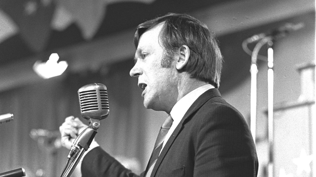 Seen here addressing a Labour Party Conference in 1971, Dr John O'Connell was first elected to the Dáil in 1965 (Pic: RTÉ Stills Library ©) Seen here addressing a Labour Party Conference in 1971, Dr John O'Connell was first elected to the Dáil in 1965 (Pic: RTÉ Stills Library ©)