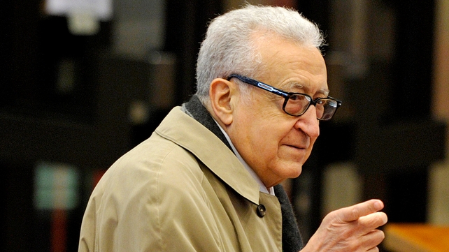 Lakhdar Brahimi said he had 'nothing to say' to the media Lakhdar Brahimi said he had 'nothing to say' to the media