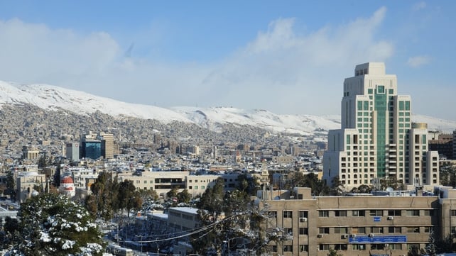 Ukrainian journalist is reported to be in the Syrian capital, Damascus Ukrainian journalist is reported to be in the Syrian capital, Damascus