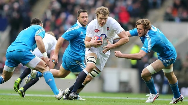 Joe Launchbury starts at lock