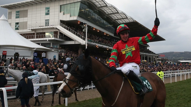Ryan Hatch earned a first win at Cheltenham